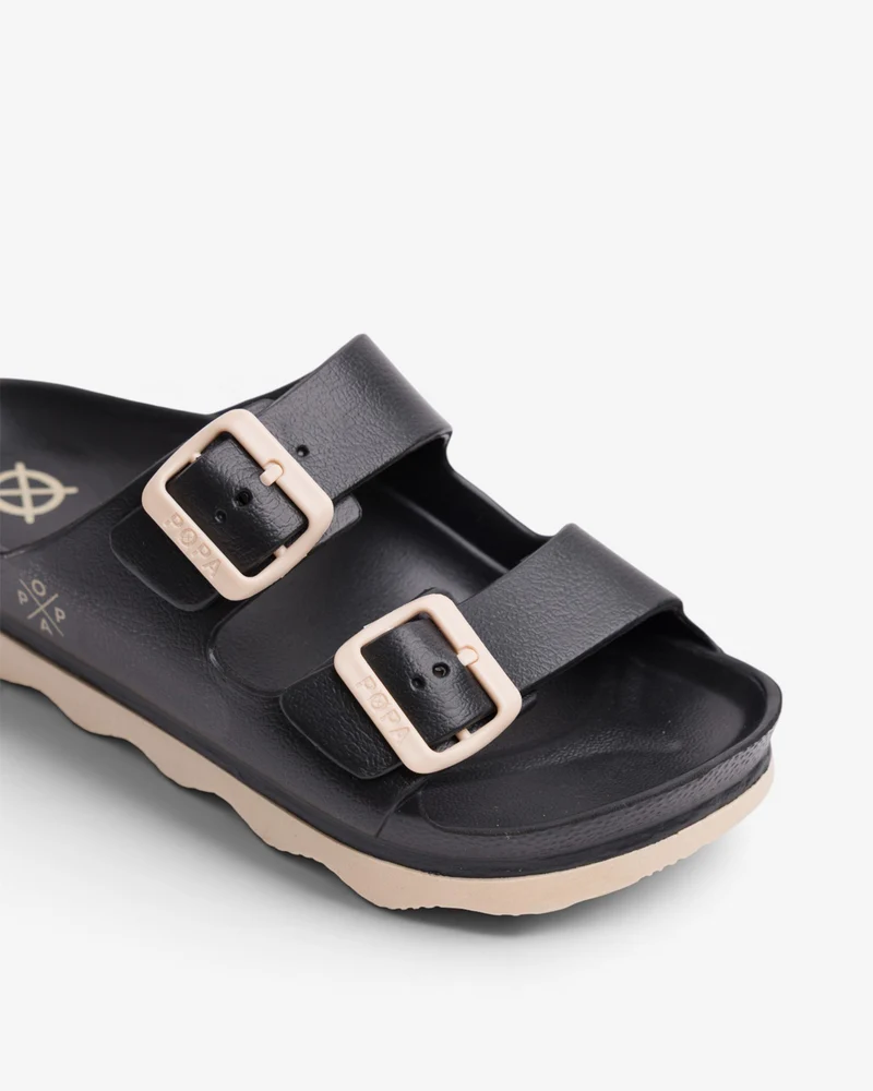 Chanclas de Agua Mujer Aqua Buye Negro