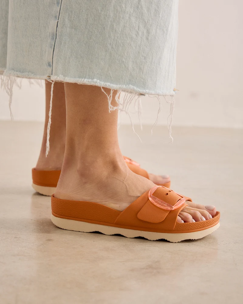 Chanclas de Agua Mujer Aqua Babaro Teja