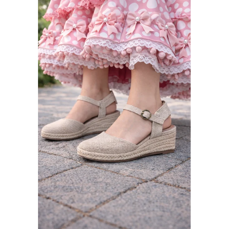 MUJER ESPARTO ZAFIRA BEIGE