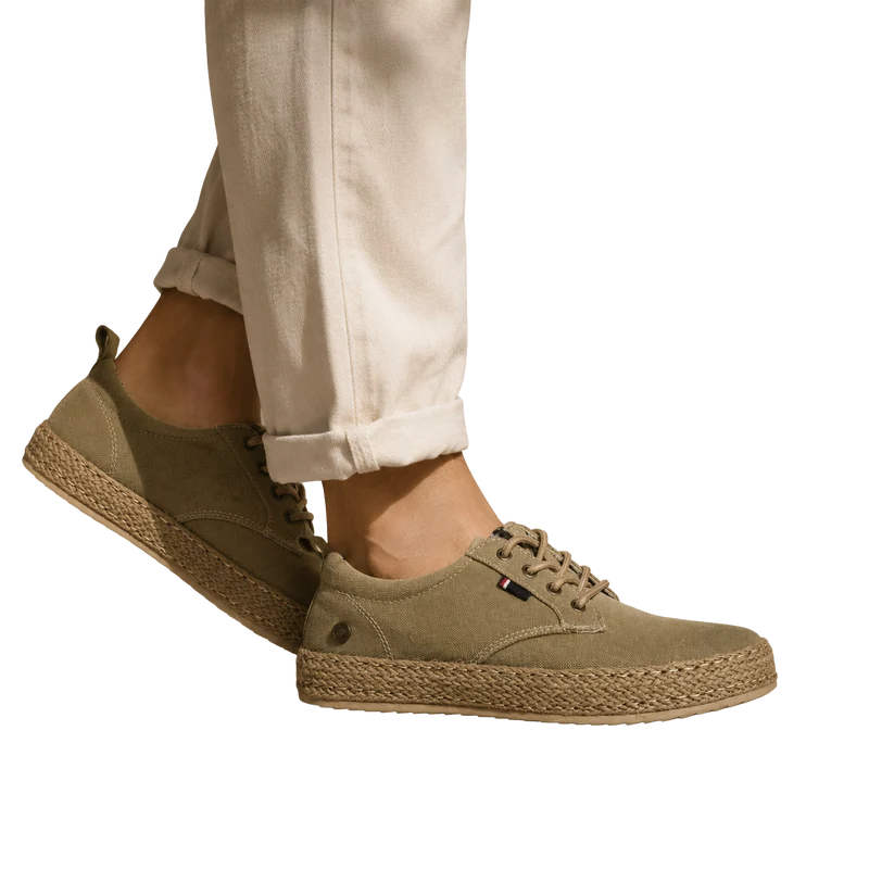 HOMBRE CASUAL TEXTIL TAUPE