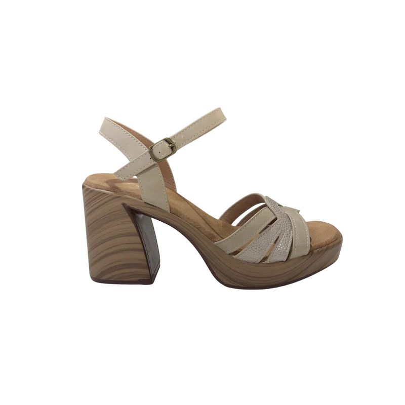 MUJER SANDALIA BRISA NOVA BEIGE