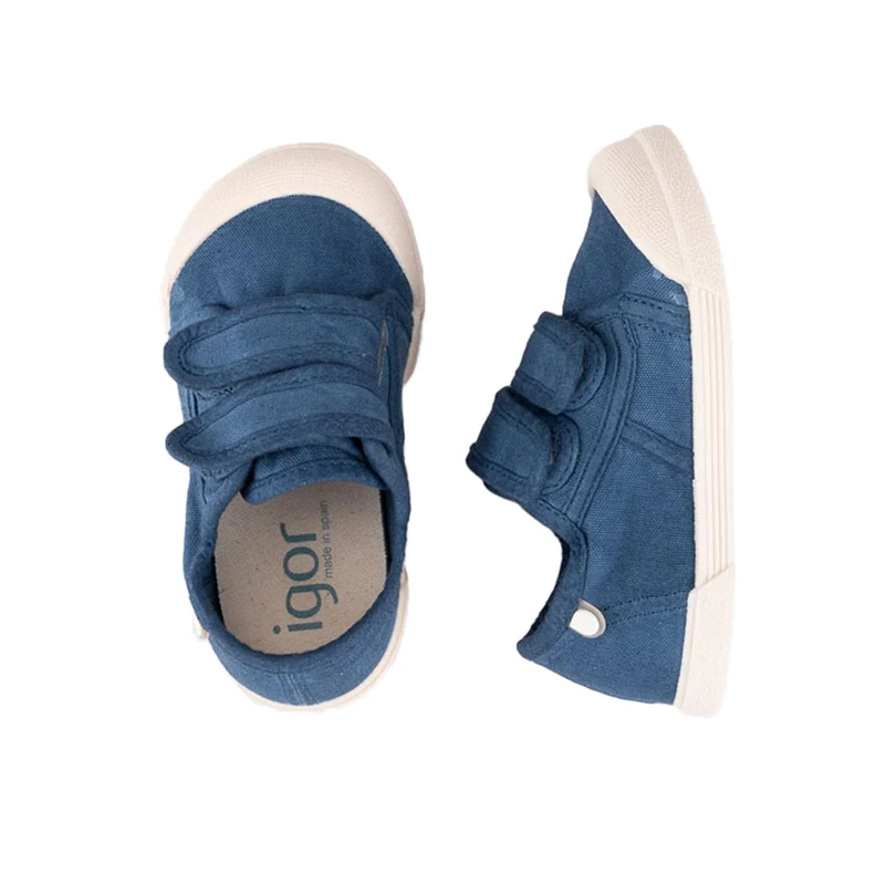 Zapatilla barefoot azul LONAV Igor