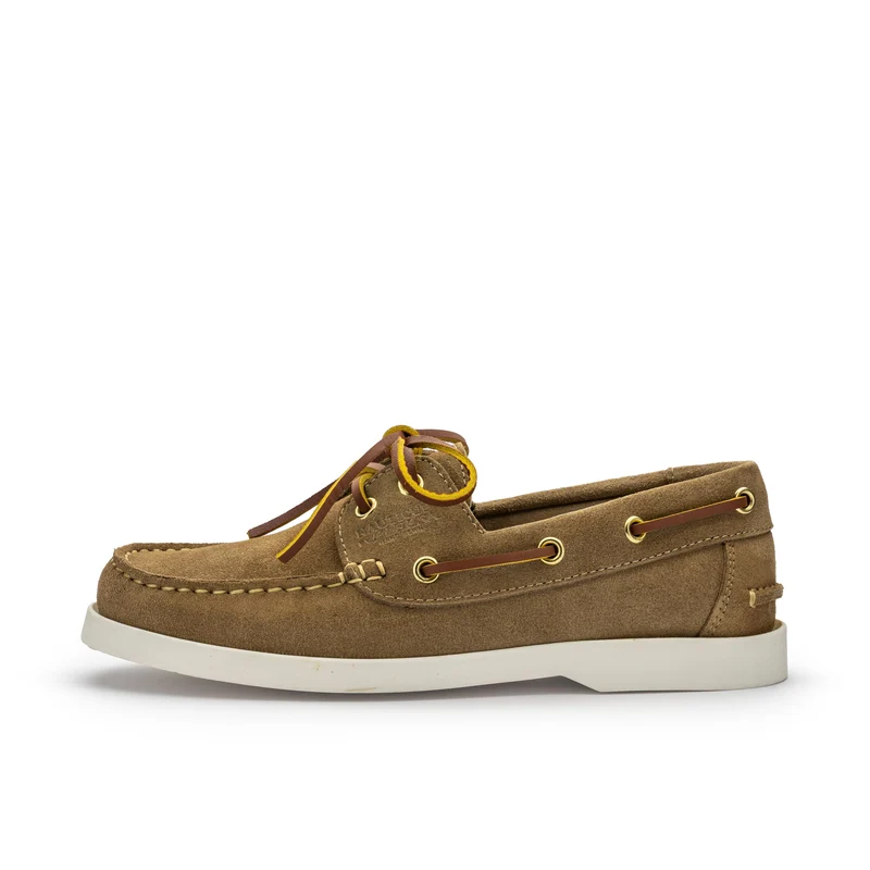 Náutico serraje beige LIGURIA Pielsa