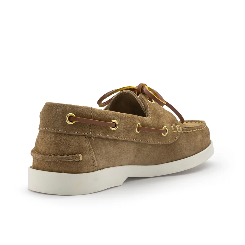 Náutico serraje beige LIGURIA Pielsa