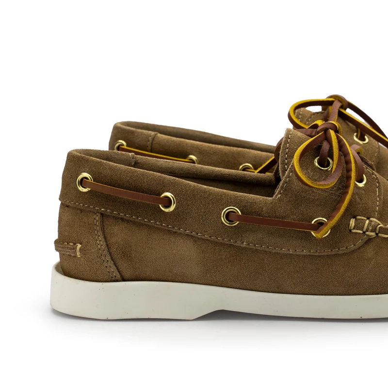 Náutico serraje beige LIGURIA Pielsa