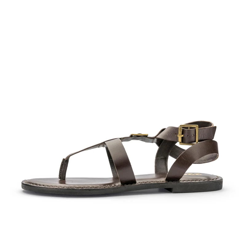 Sandalia marrón TEBA 220V