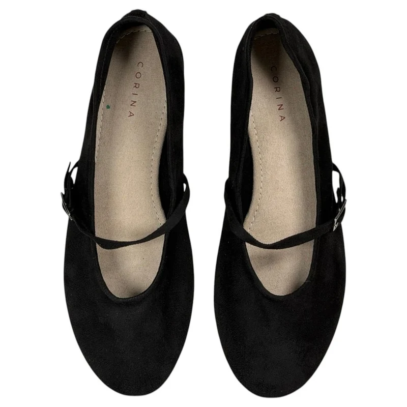 Bailarinas Corina Planas Hebilla M5210 Negro