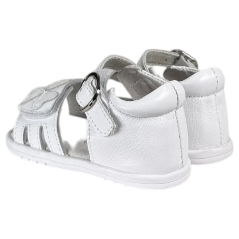 Sandalias Bubble Kids Corazones C1698 Blanco