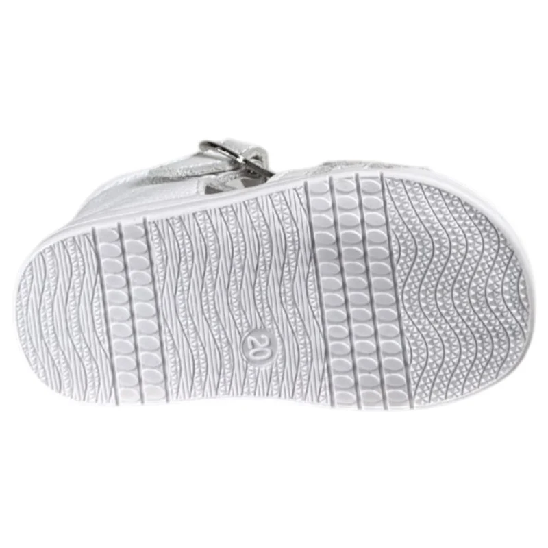 Sandalias Bubble Kids Corazones C1698 Blanco