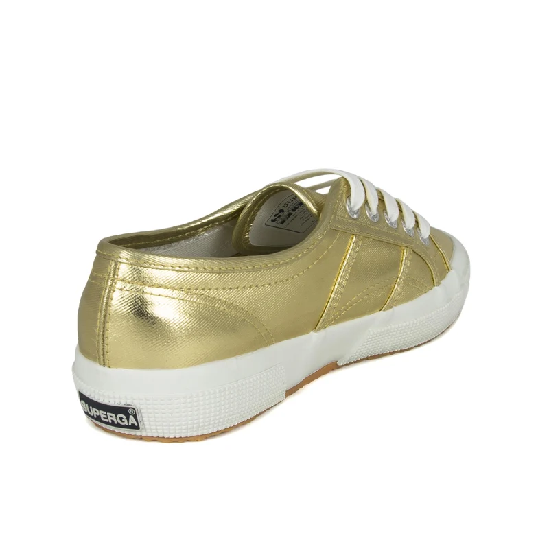 Zapatilla dorada 2750COTMETU Superga