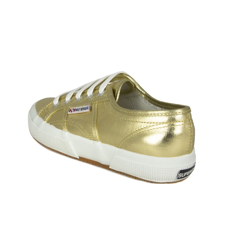 Zapatilla dorada 2750COTMETU Superga
