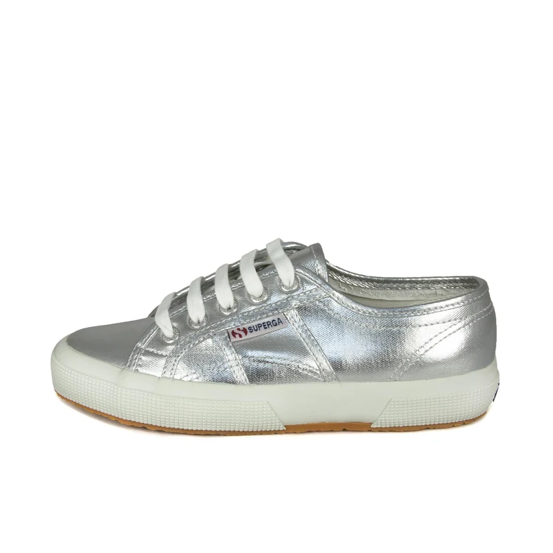 Zapatilla plateada 2750COTMETU Superga