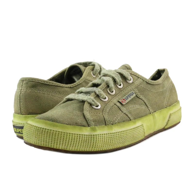 Zapatilla verde 2750PCOTU Superga