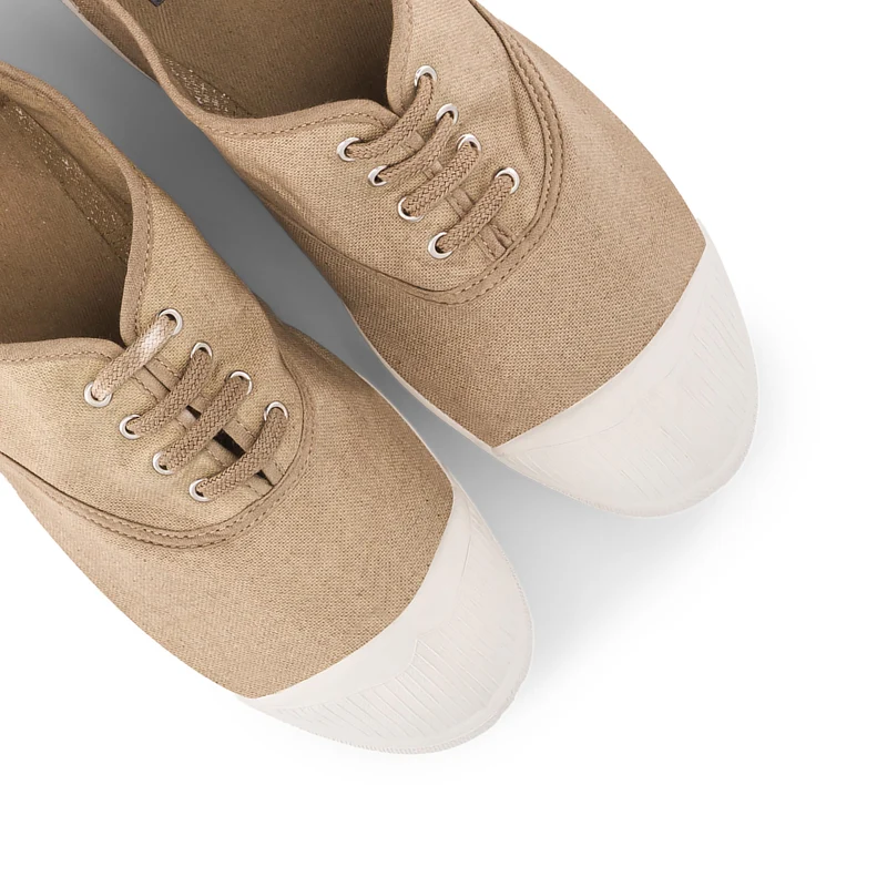Zapatilla beige claro 15004 Bensimon