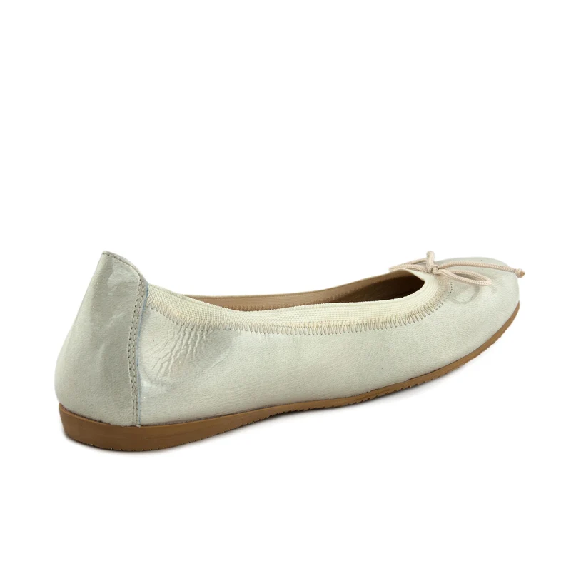 Bailarina charol offwhite ROLL-CH Jeromín