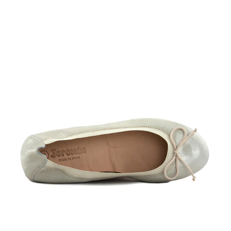 Bailarina charol offwhite ROLL-CH Jeromín