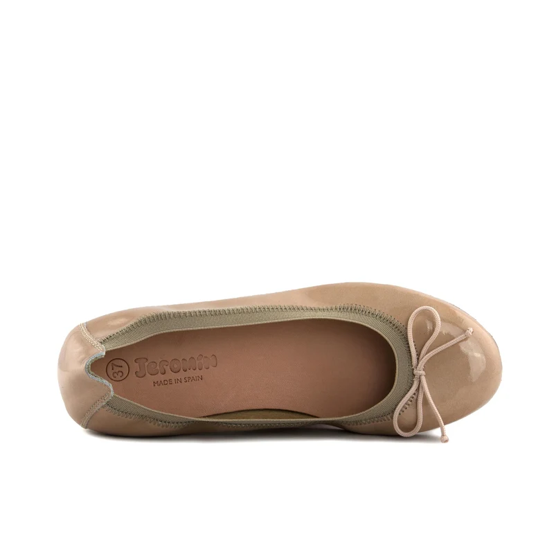 Bailarina charol nude ROLL-CH Jeromín