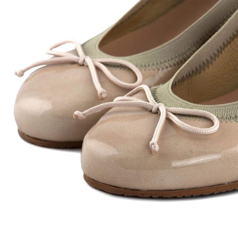 Bailarina charol nude ROLL-CH Jeromín