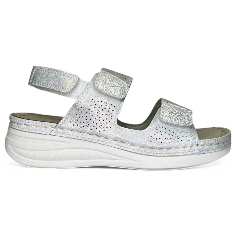 Sandalias Mysoft 25M032 Plata
