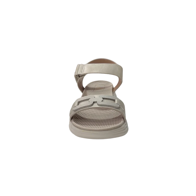 MUJER SANDALIA ESCLAVA BEIGE