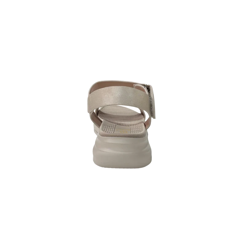 MUJER SANDALIA ESCLAVA BEIGE