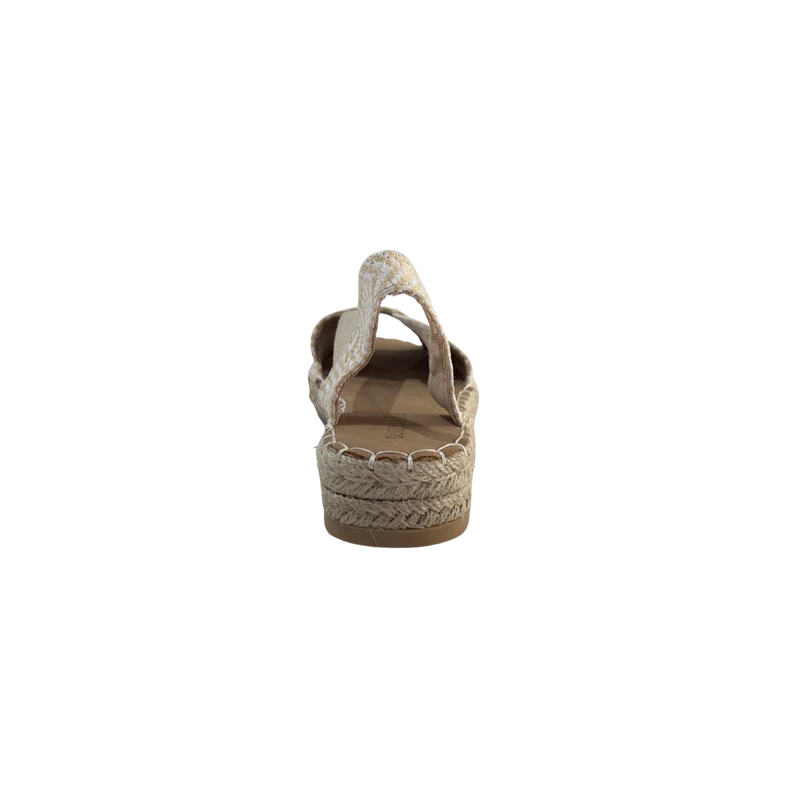 MUJER ESPARTO PLANA AMALFI PUNTERA BEIGE