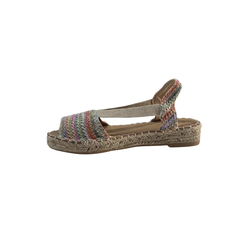 MUJER ESPARTO PLANA AMALFI PUNTERA MULTI