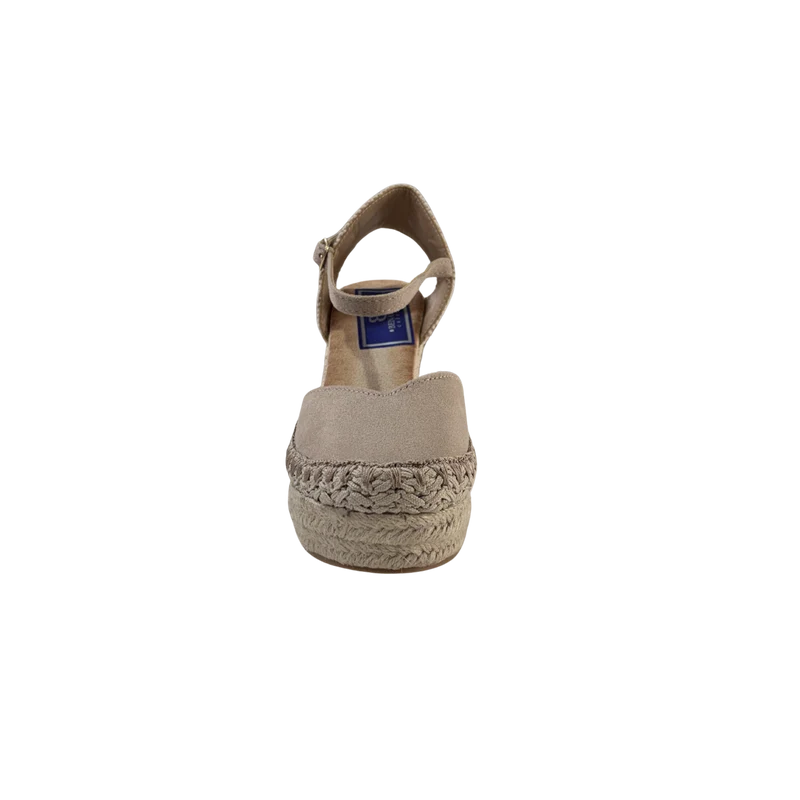 MUJER ESPARTO ALTAS BEIGE