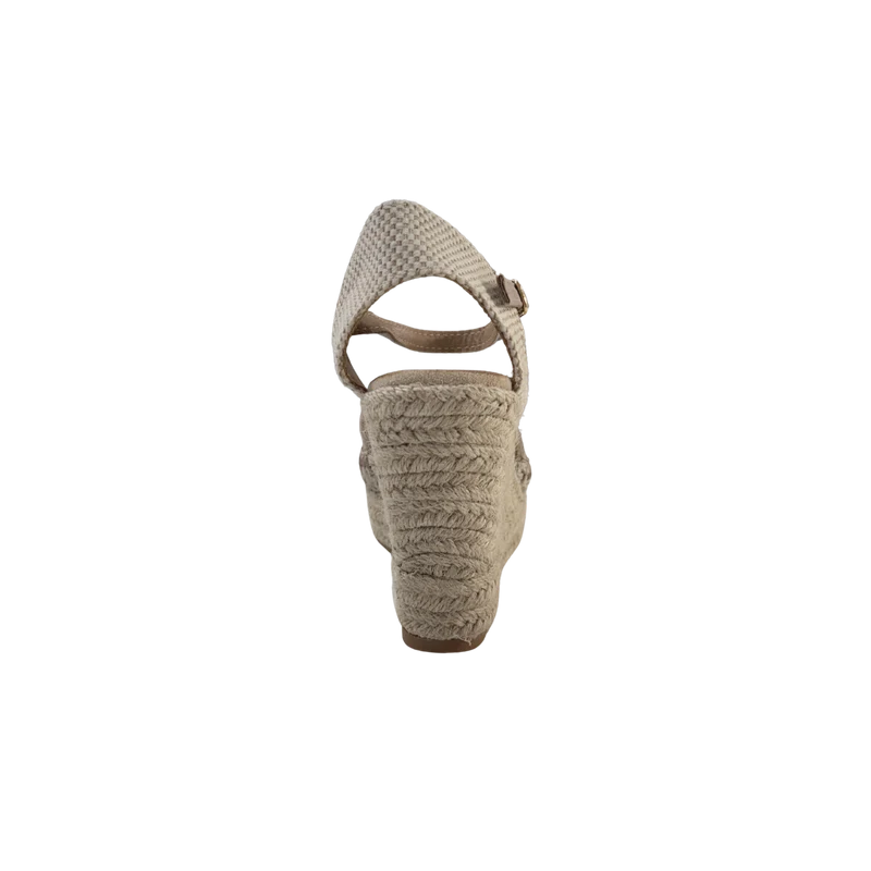 MUJER ESPARTO ALTAS BEIGE