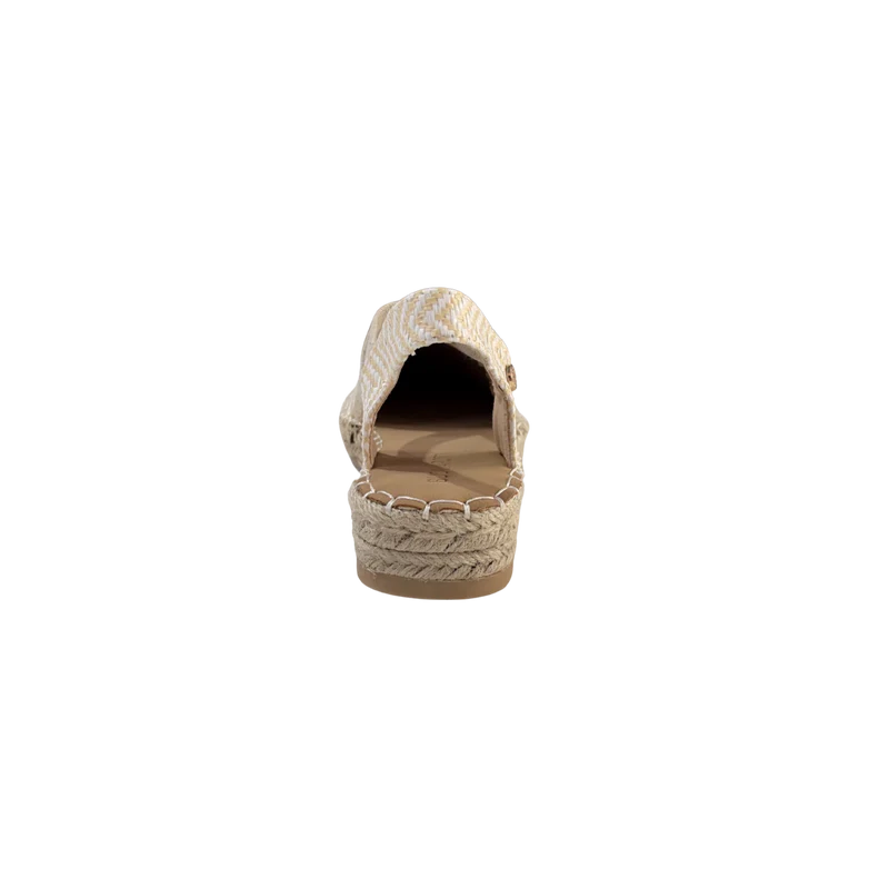 MUJER ESPARTO PLANA AMALFI BEIGE