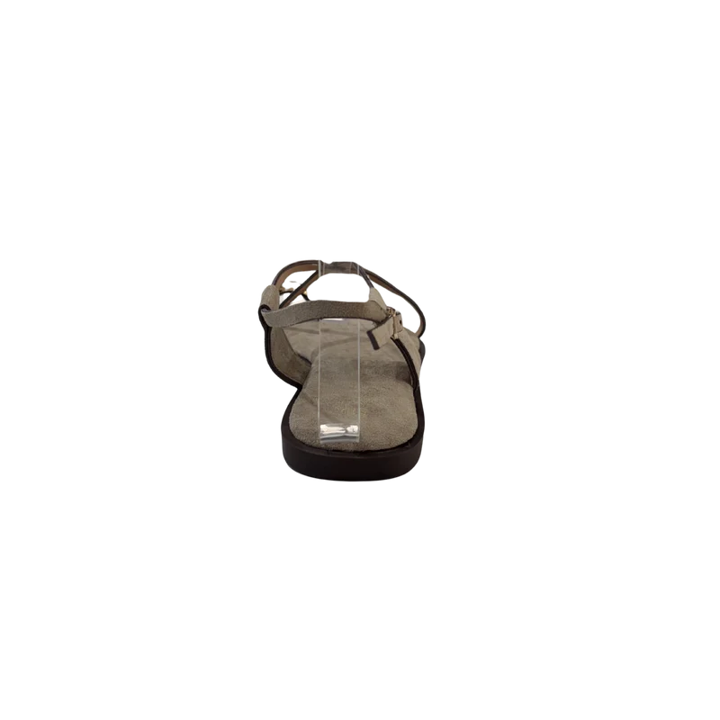 MUJER SANDALIA PLANA CALA KHAKI