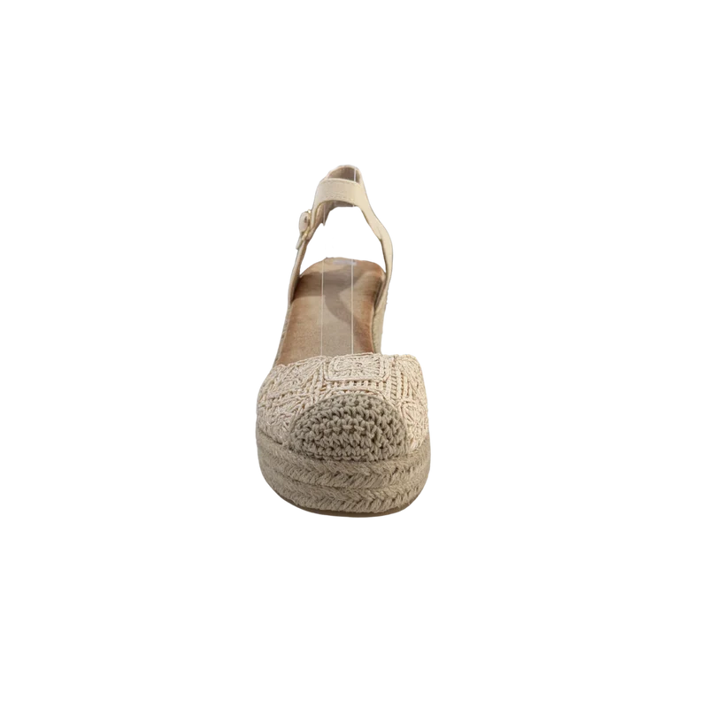 MUJER ESPARTO CUÑA COLI BEIGE
