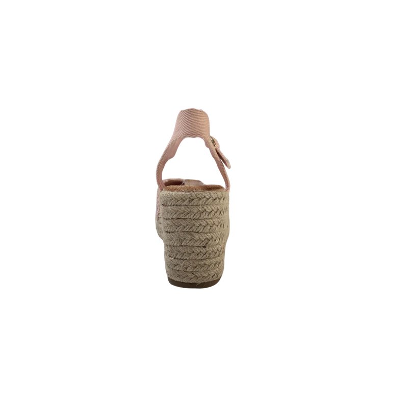 MUJER ESPARTO CUÑA COLI ROSA