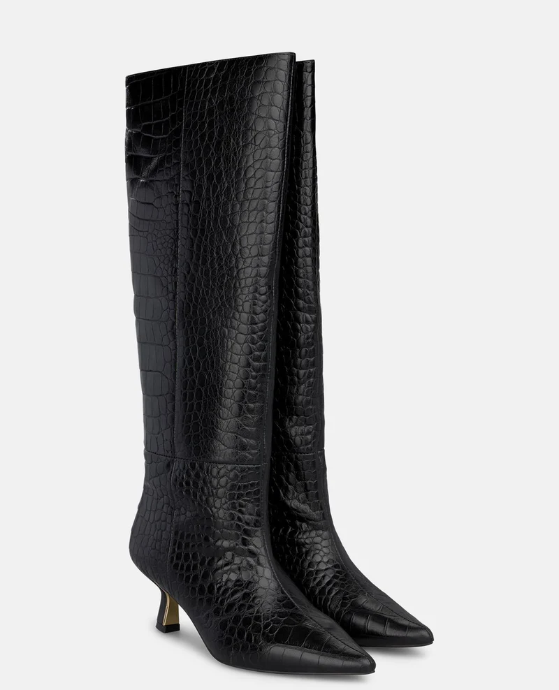 BOTA DE PIEL ANIMAL PRINT