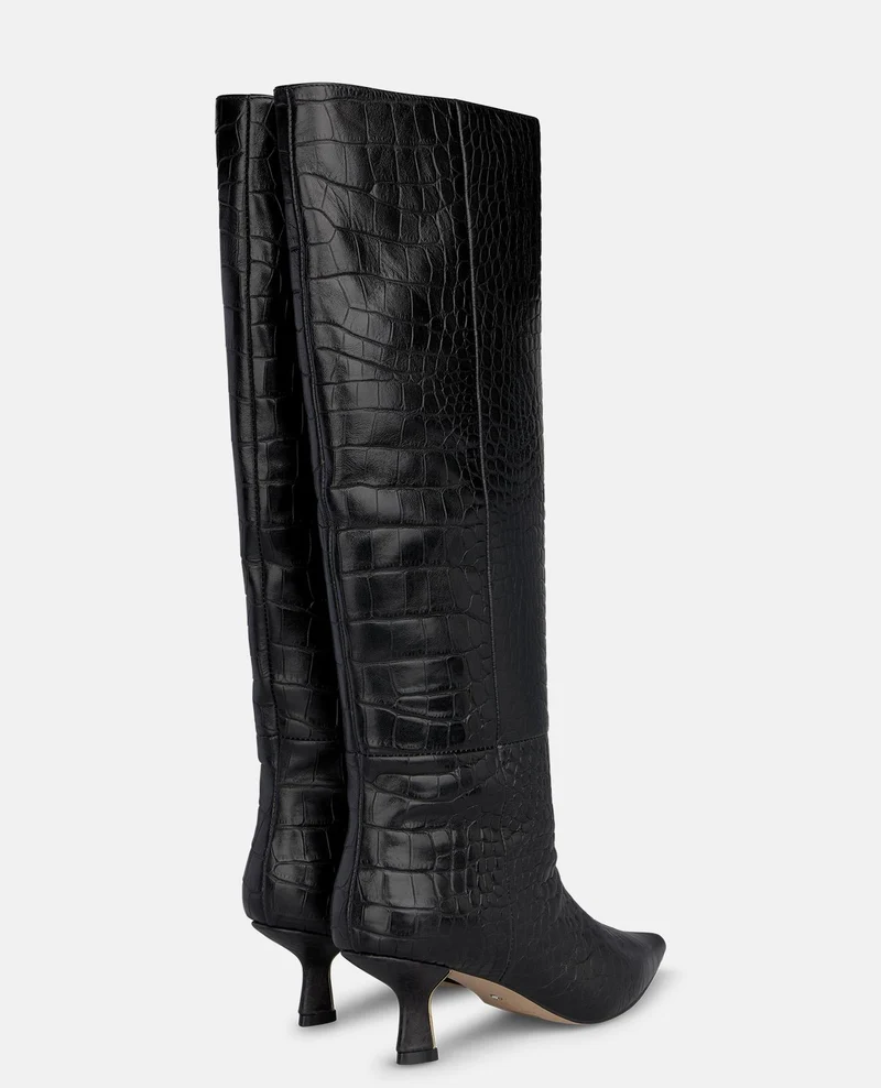 BOTA DE PIEL ANIMAL PRINT