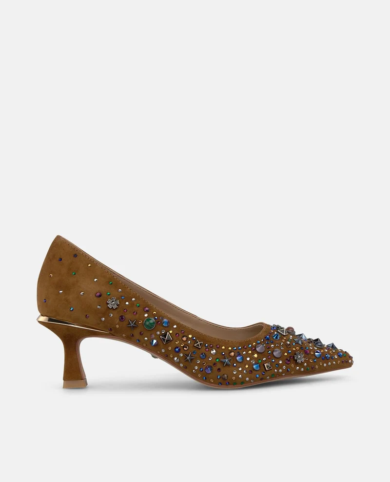ZAPATO DE SALÓN CON DETALLES PEDRERÍA