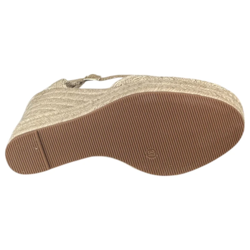 Alpargatas Corina Yute Bordado M4295 Oro