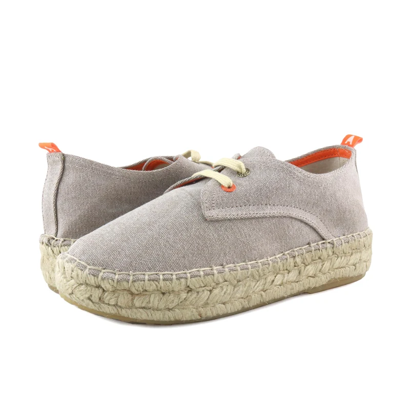 Alpargata beige lavado TERRAMUJER Abarca