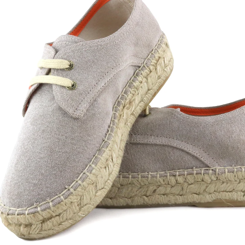 Alpargata beige lavado TERRAMUJER Abarca