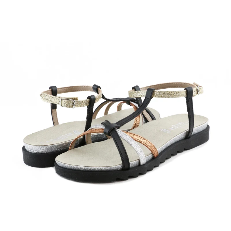 Sandalia negro GH913 Café Noir