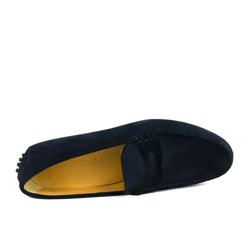 Mocasín serraje azul 490511 Jeromín