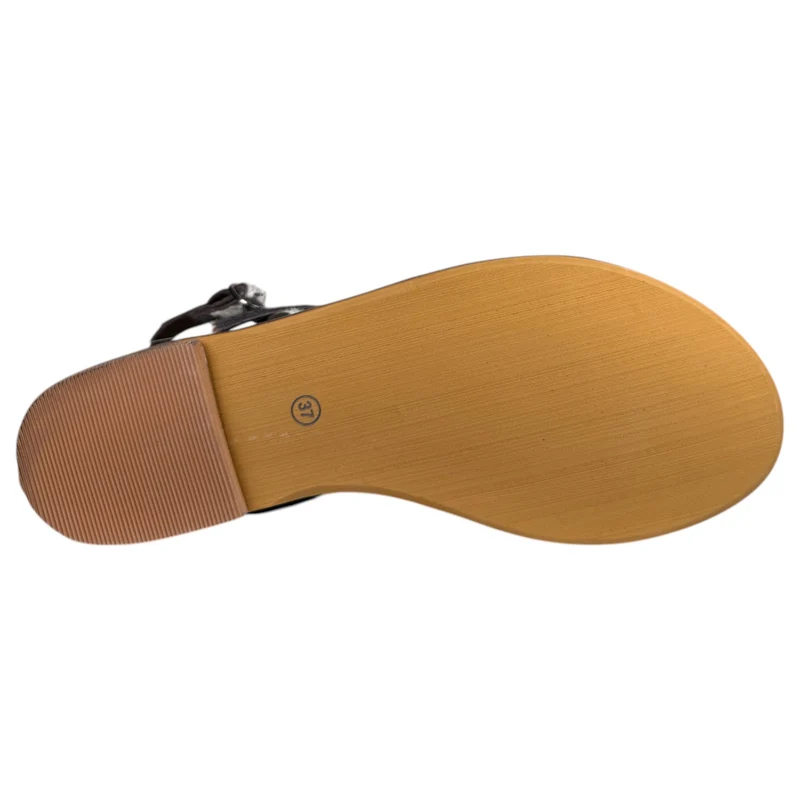 Sandalias Corina Plana Tiras M5485V Vaca