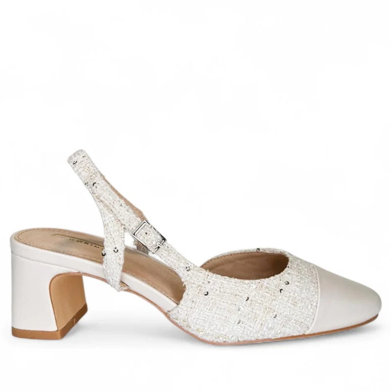 Zapatos Corina Puntera M5331 Beige