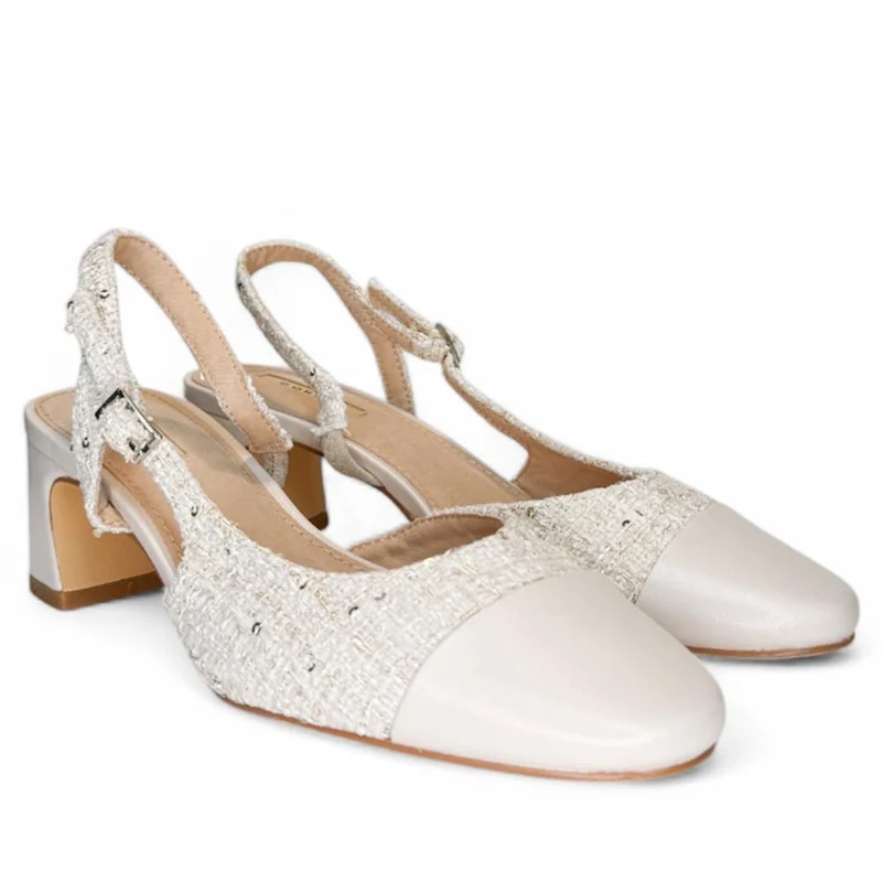 Zapatos Corina Puntera M5331 Beige