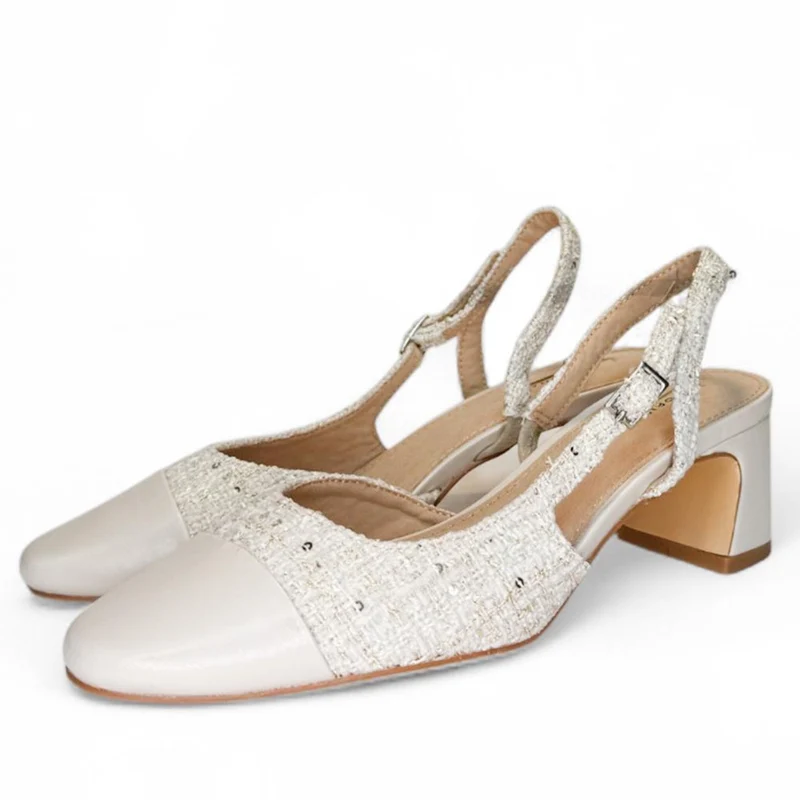 Zapatos Corina Puntera M5331 Beige