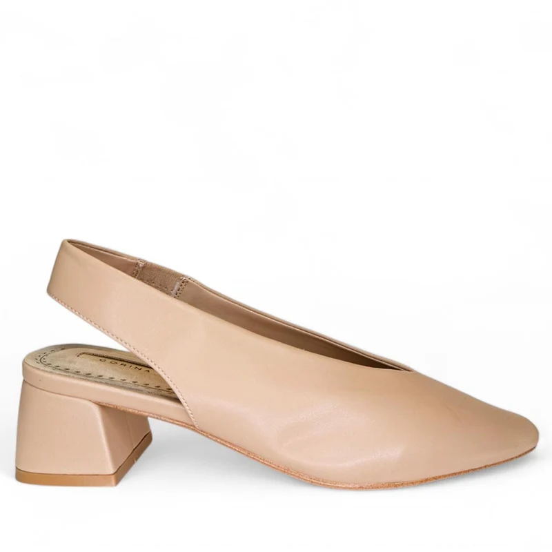 Zapatos Corina Salón Abierto M5325 Camel