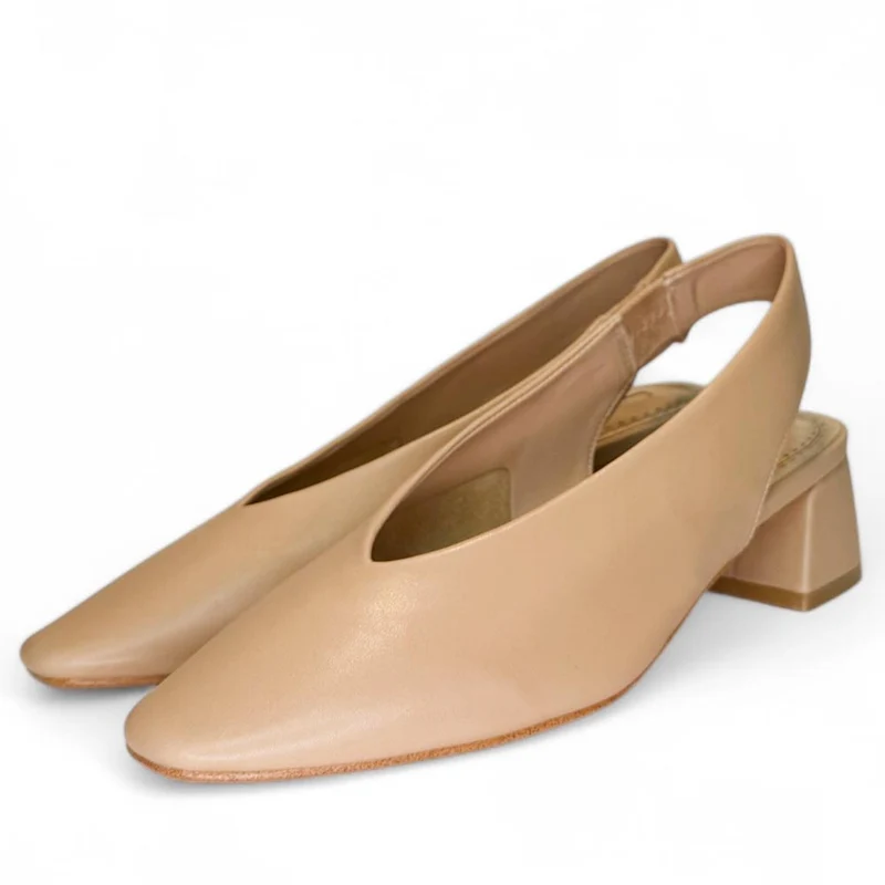 Zapatos Corina Salón Abierto M5325 Camel