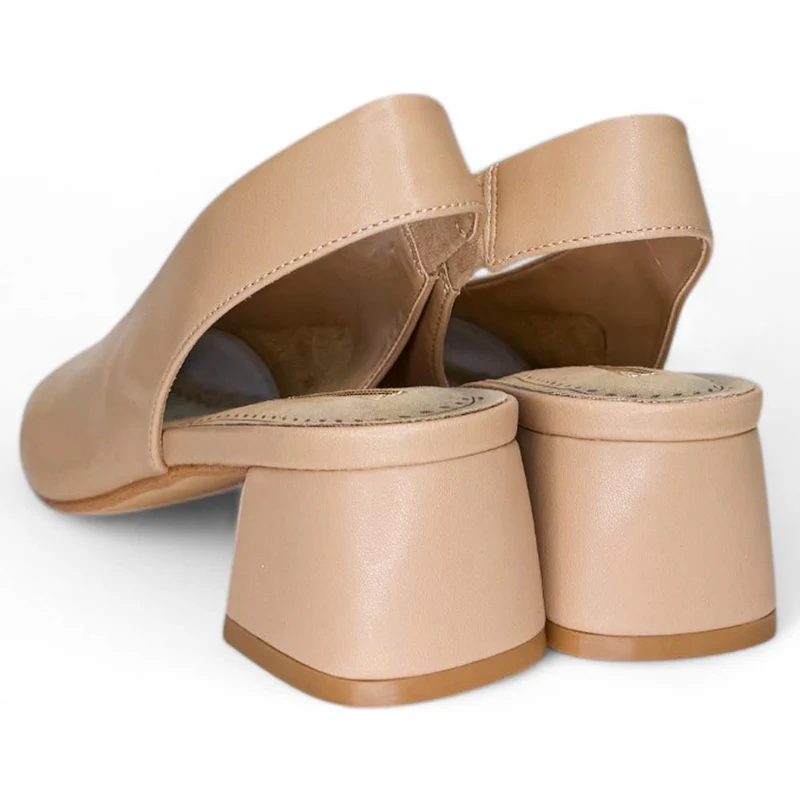 Zapatos Corina Salón Abierto M5325 Camel
