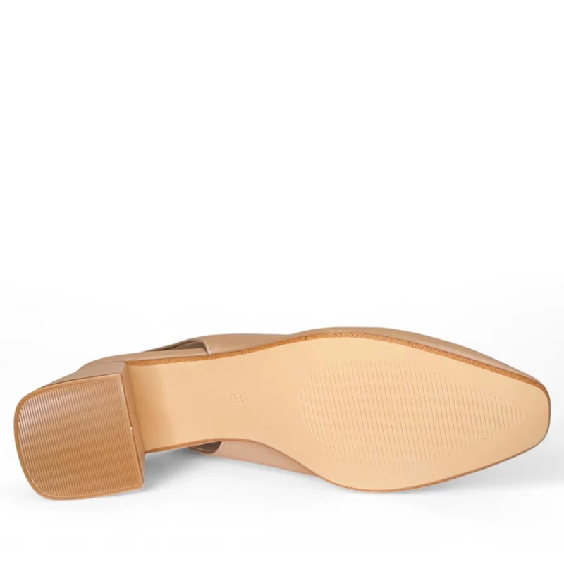 Zapatos Corina Salón Abierto M5325 Camel