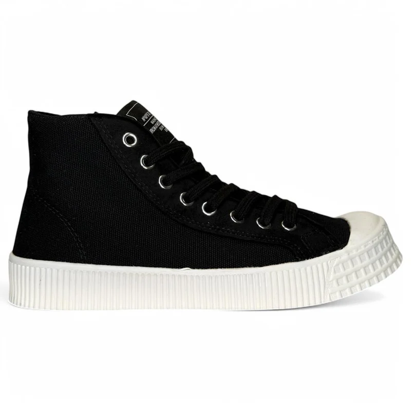 Botas Corina Lona M5059 Negro